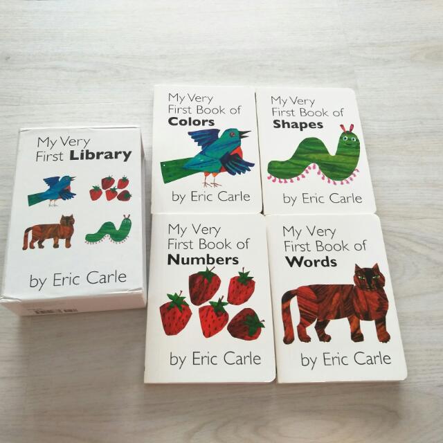 My very first Library By Eric Carle (Board books), Hobbies & Toys ...