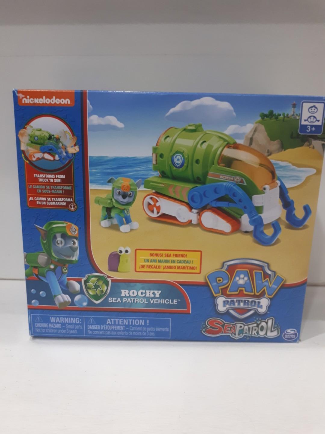 rocky's transforming sea patrol vehicle