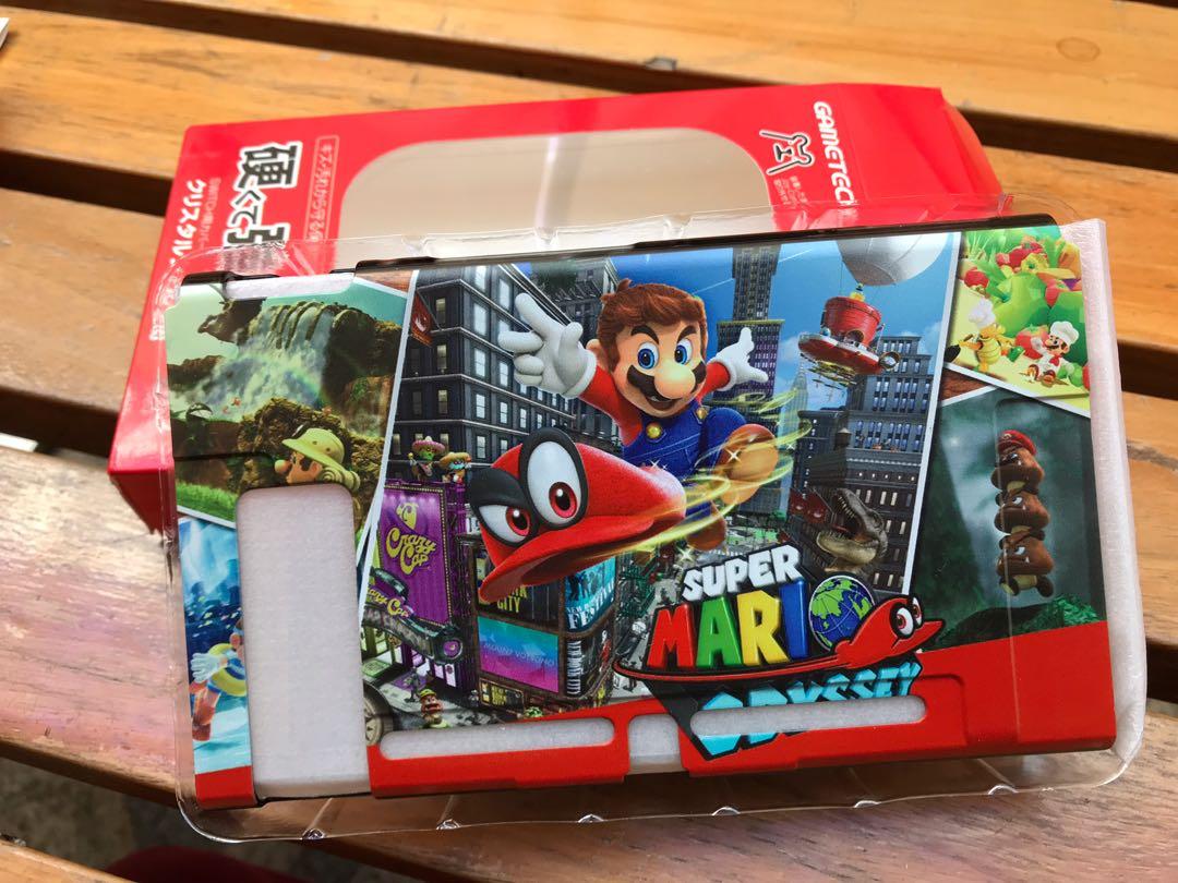 Nintendo switch Super Mario Odyssey case/cover, Video Gaming, Video ...