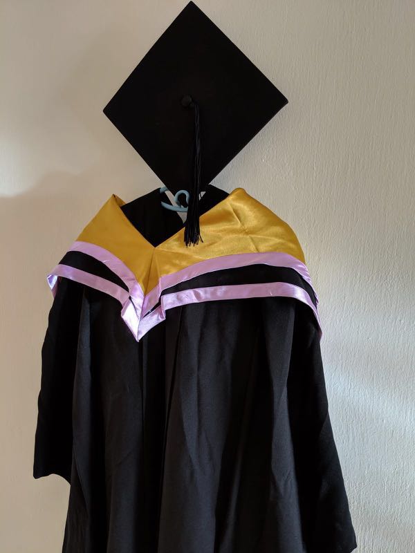NTU graduation gown MSc Everything Else on Carousell