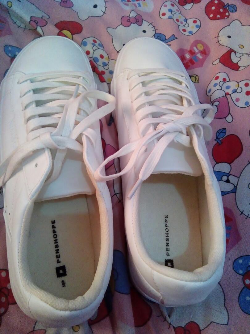 penshoppe shoes white
