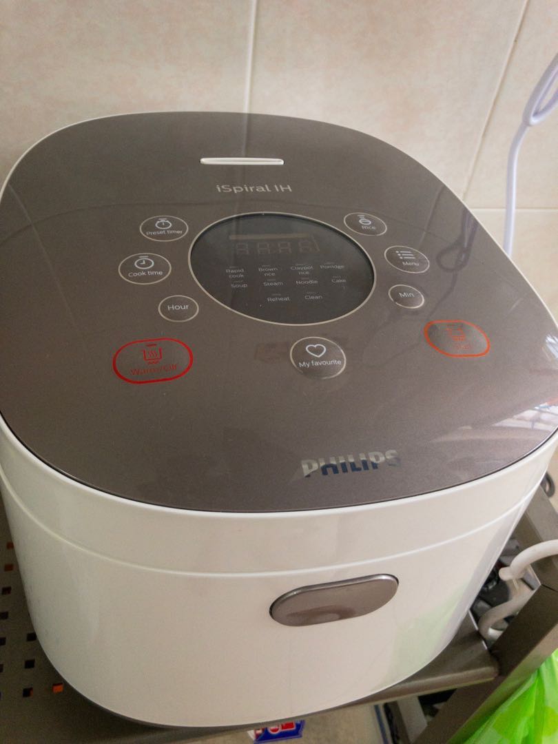 Philips HD3175/62 Avance Collection Rice Cooker, TV & Home Appliances