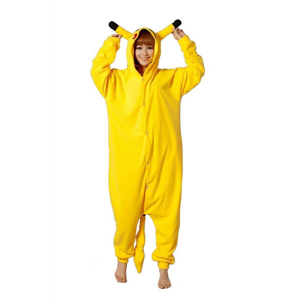 Pikachu Onesie, Women's Fashion, Dresses & Sets, Rompers on Carousell