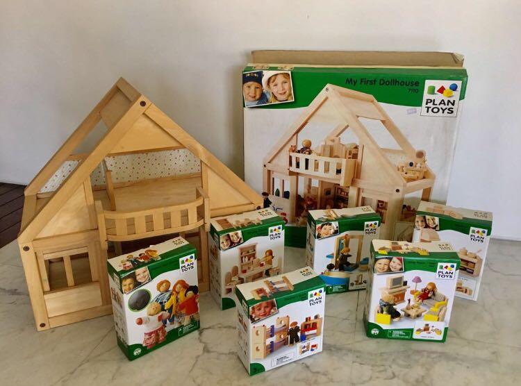 Plan toys first dollhouse hotsell