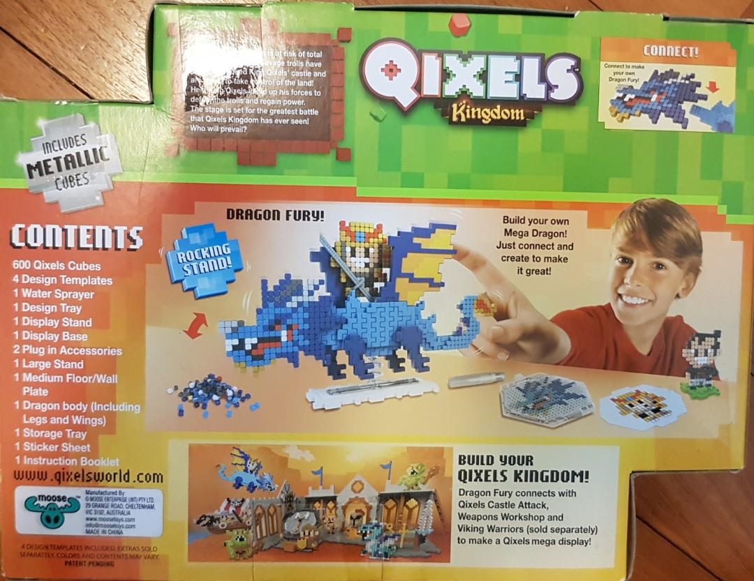 Qixels Kingdom Dragon Combat Ages 4+