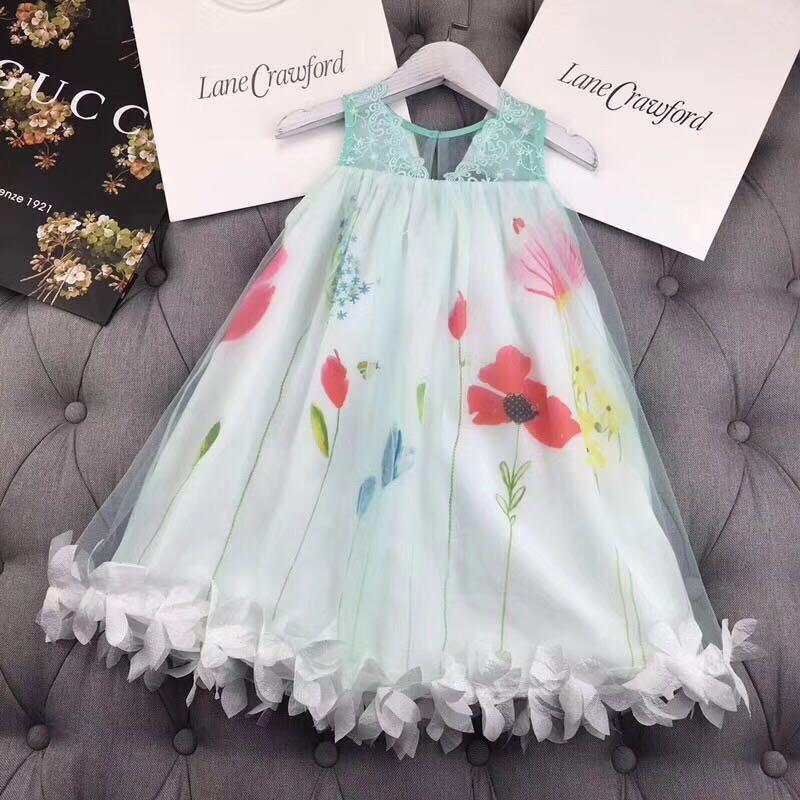 New style girl dress 2018 hot sale