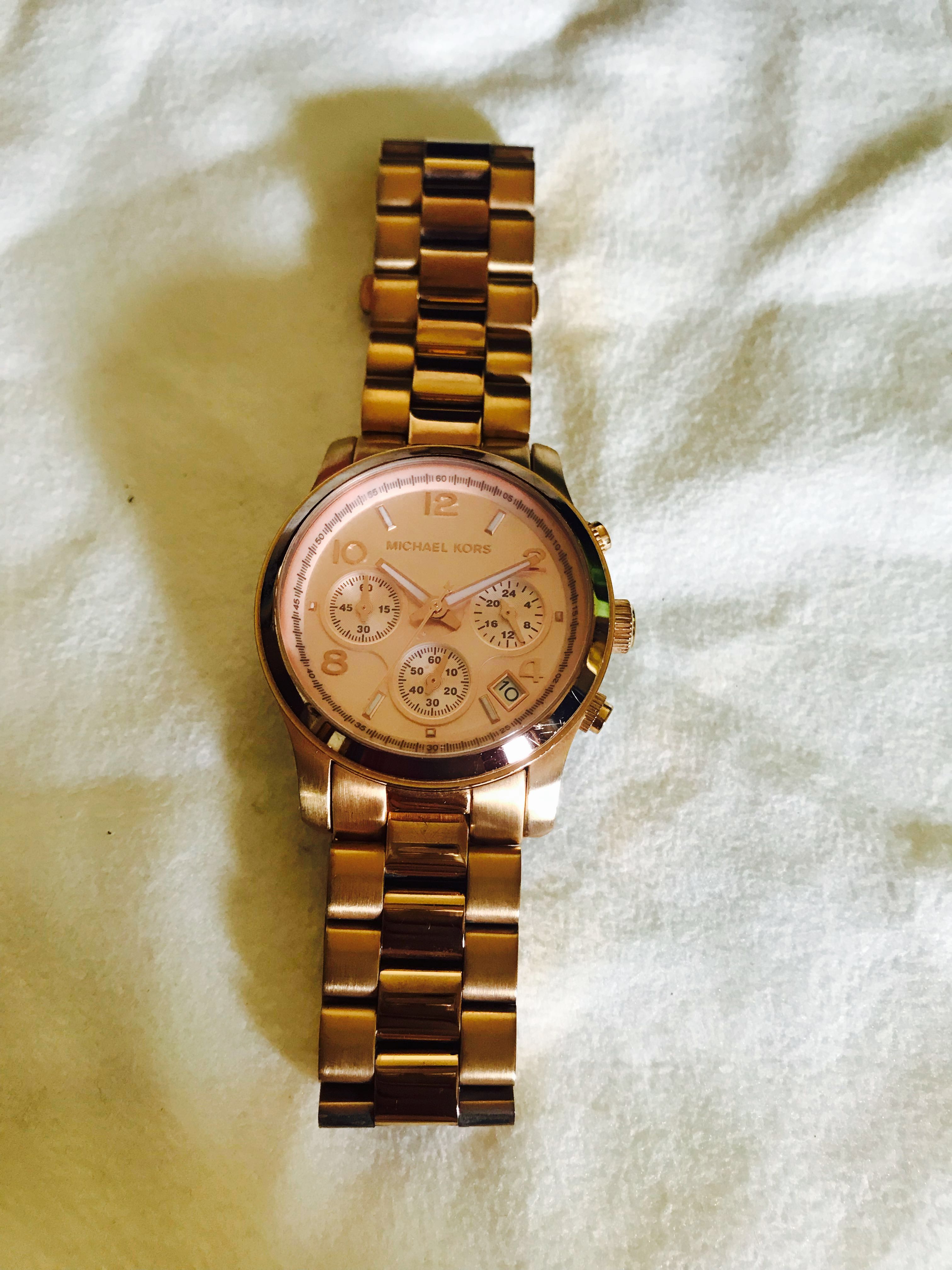 Rose gold Michael kors watch ladies Mobile Phones Gadgets