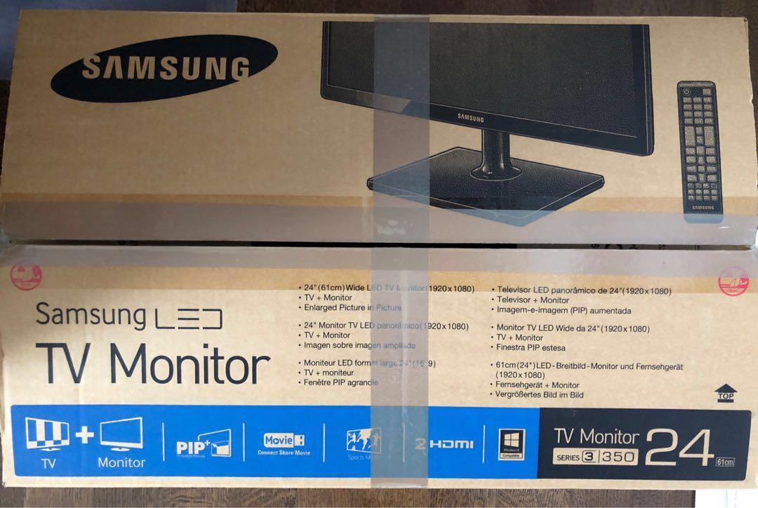 Samsung 24inch Led Tv Monitor Screen Electronics Others On Carousell