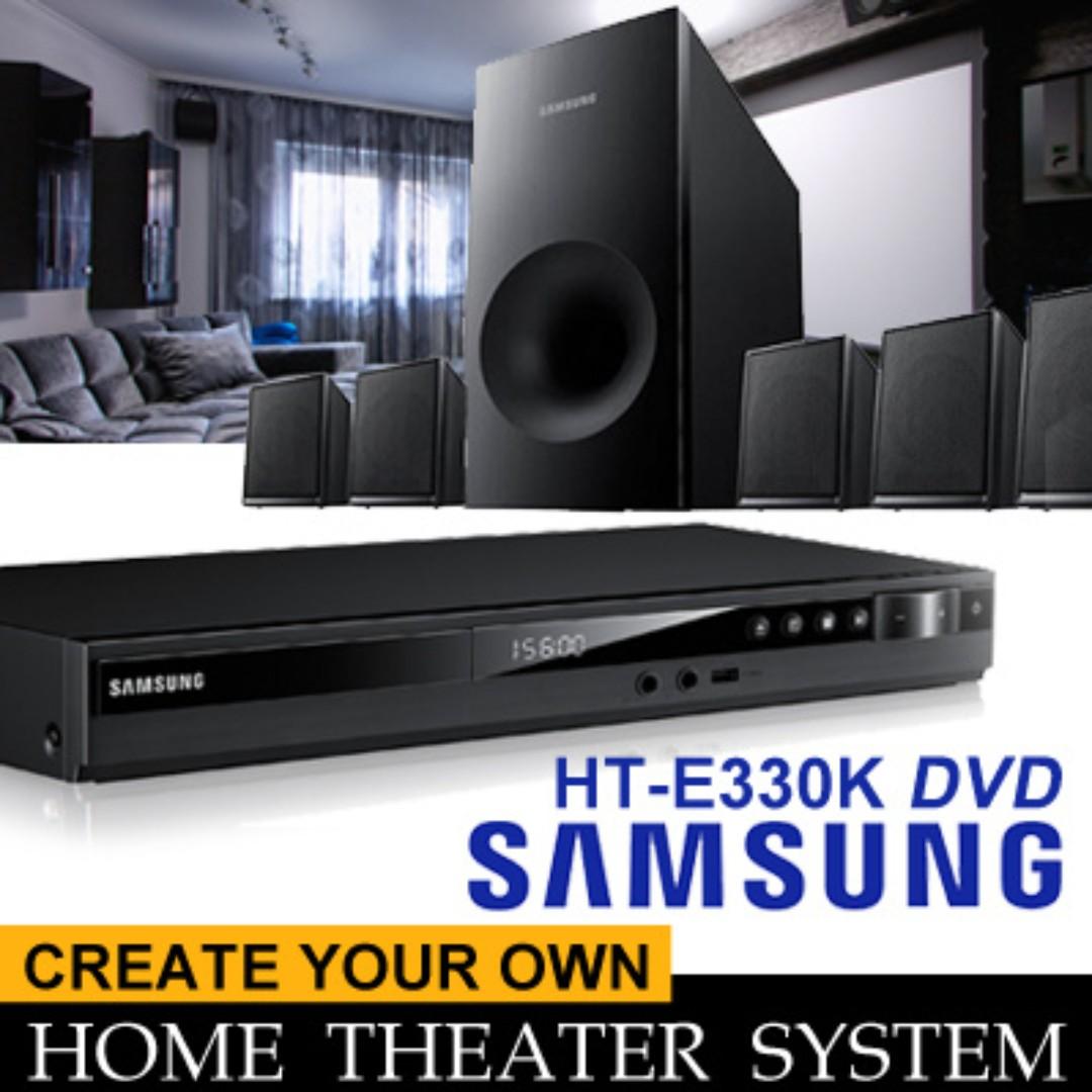 Samsung Home Entertainment System HTE330K Karaoke Home Theatre System