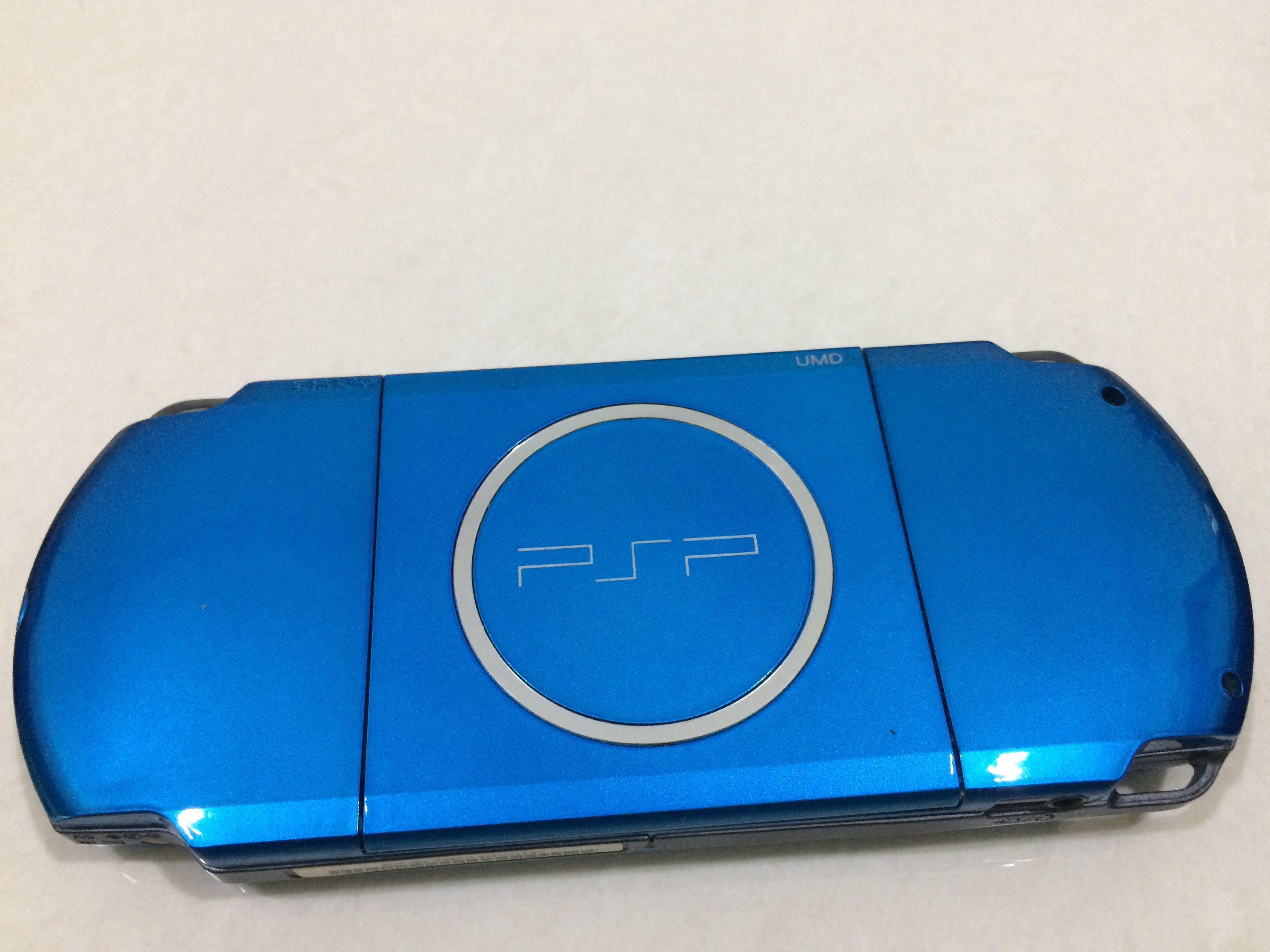 Sony PSP 3006 Vibrant Blue, Video Gaming, Video Games, PlayStation on ...
