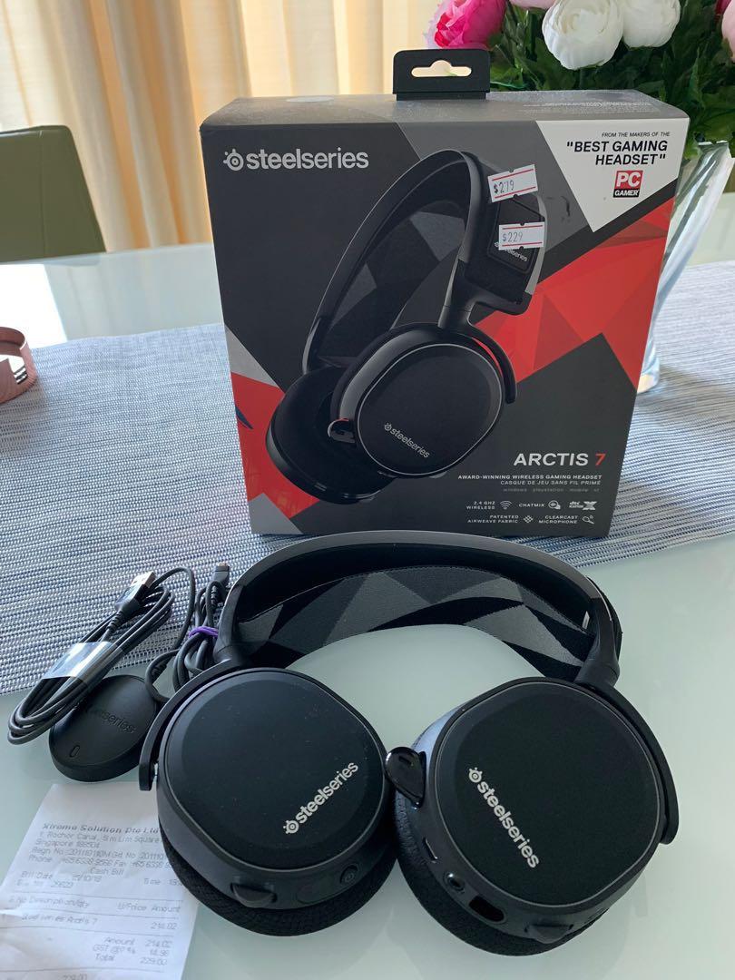 Steelseries Arctis 7 Gaming Headset Headphones PC Xbox PS4