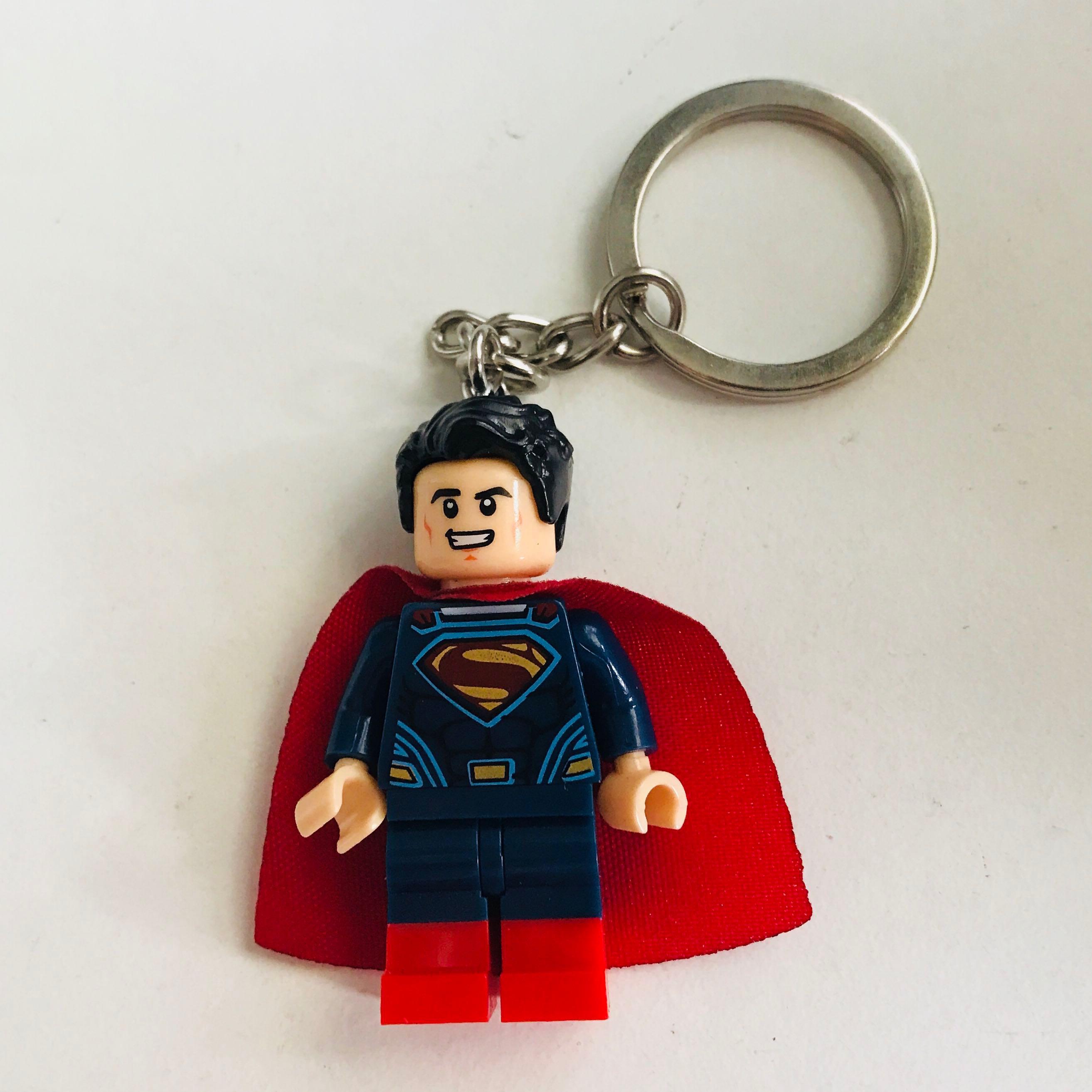 lego superman keyring