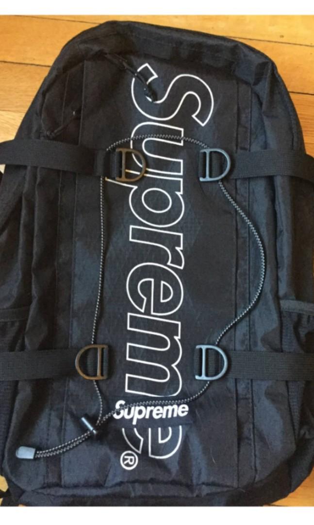 Supreme fw 2018 backpack discount