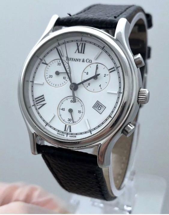 tiffany portfolio watch stainless steel