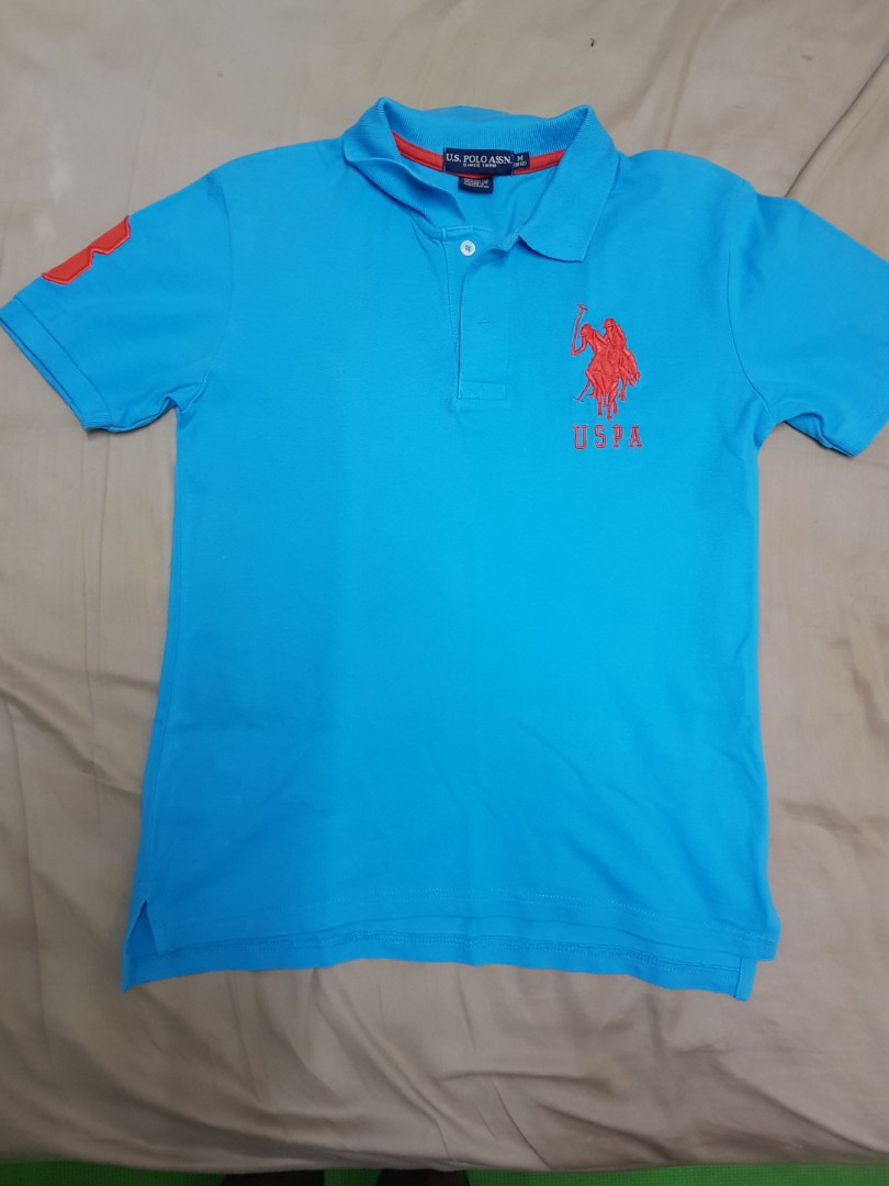 Uspa blue t shirt clearance