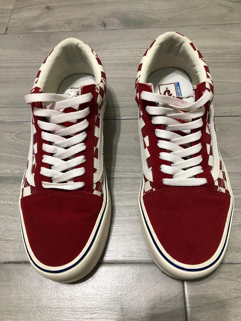 vans old skool maroon men