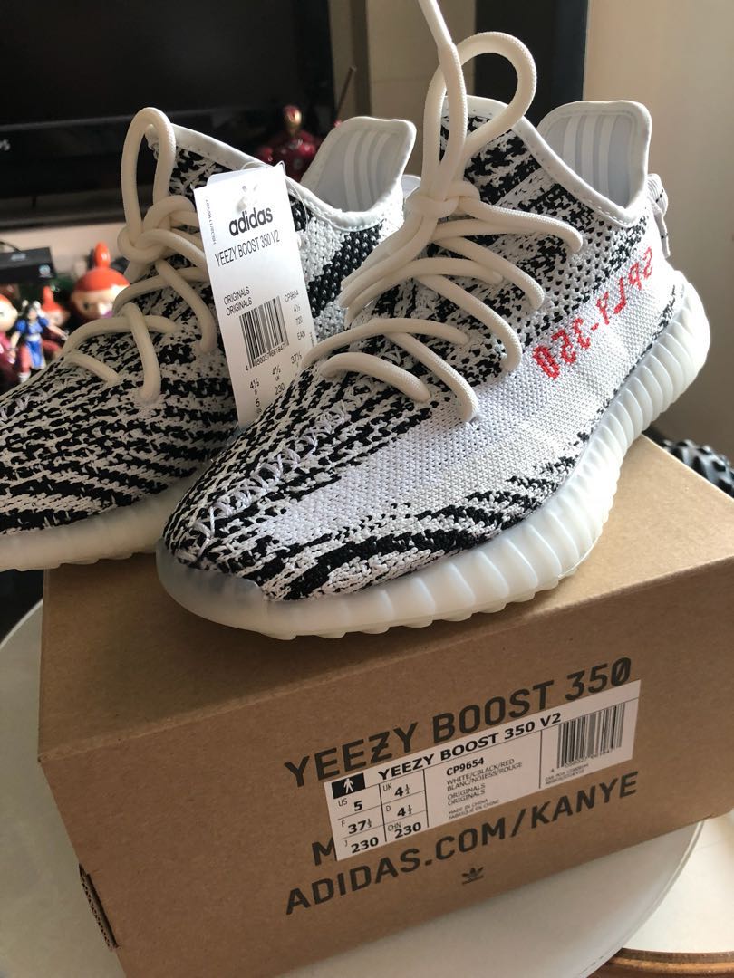 adidas Originals YEEZY BOOST 350 V2 'Zebra' CP9654 Facebook