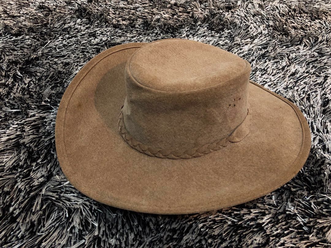 kangaroo skin hat
