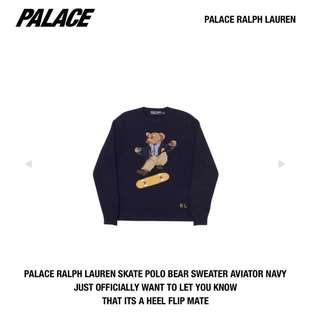 polo bear skateboard sweater
