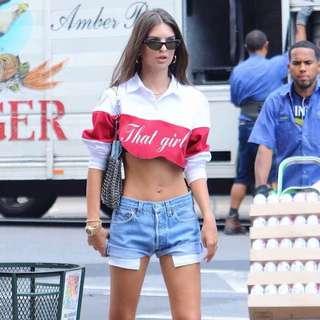 歐美That Girl短版上衣