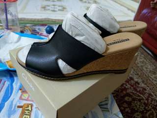 Clarks lafley mio wedge hot sale
