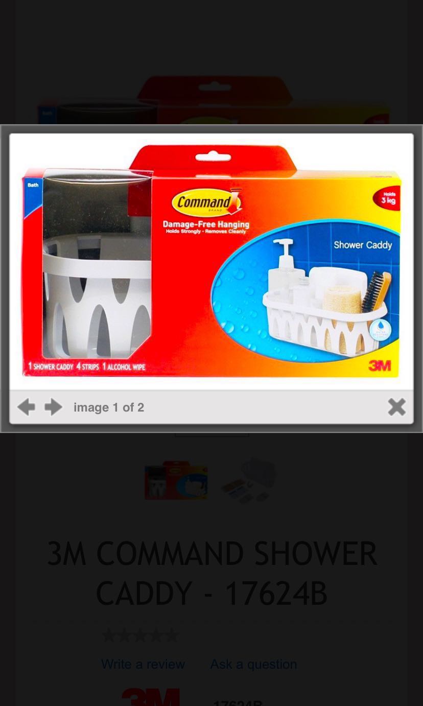 3M Command Shower Caddy (17624B)