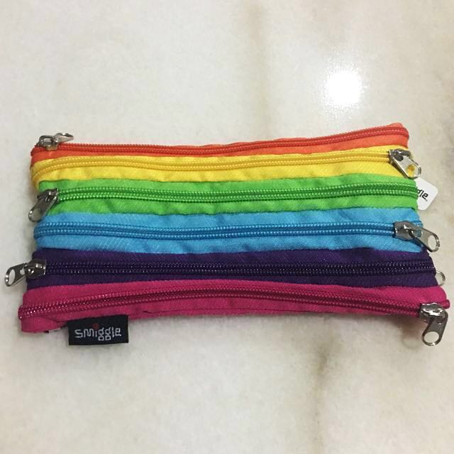 rainbow pencil case