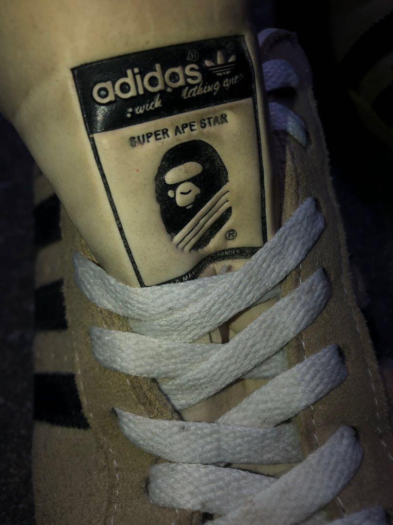 Adidas super ape 2025 star dames beige