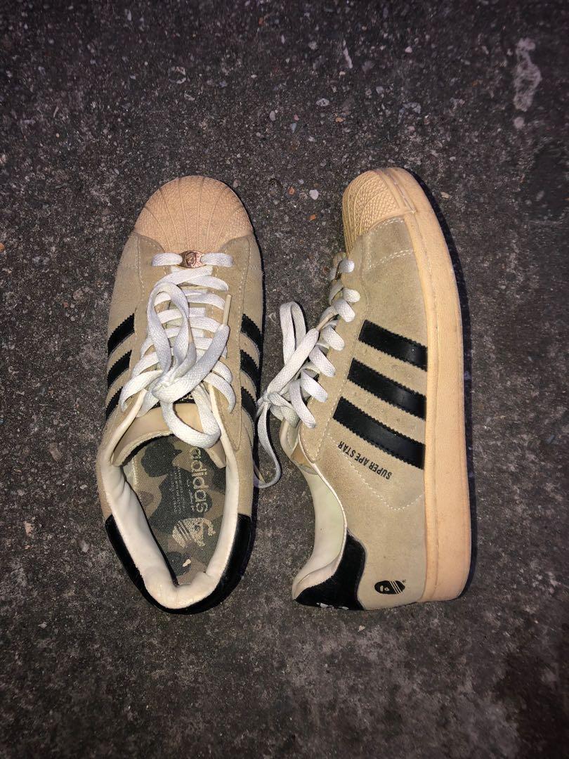 Adidas super ape star zwart new arrivals