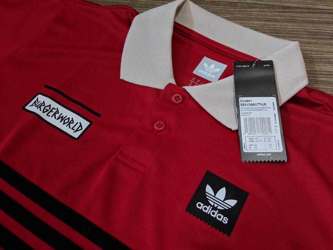 Adidas beavis and butthead polo hot sale