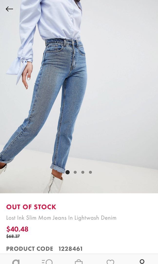 Lost ink mom jeans discount