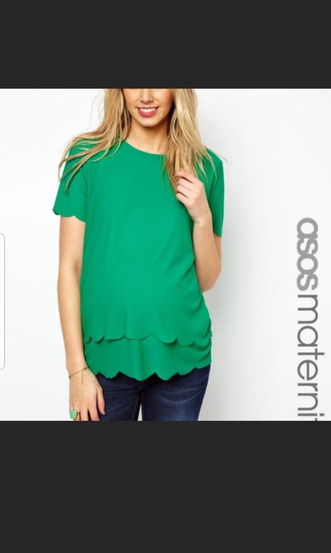 asos maternity blouse