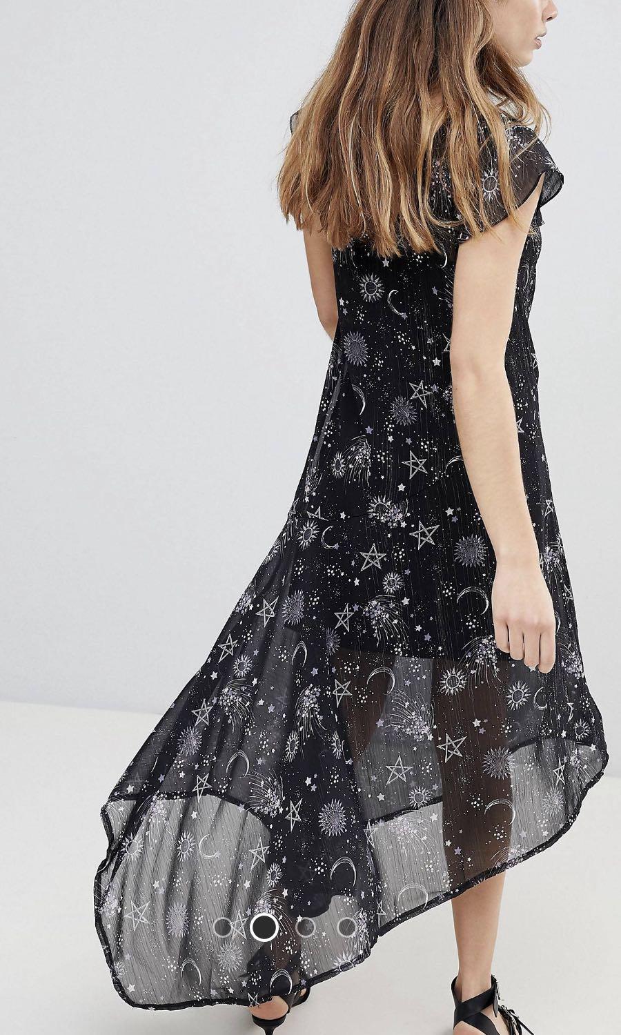 Asos galaxy dress outlet