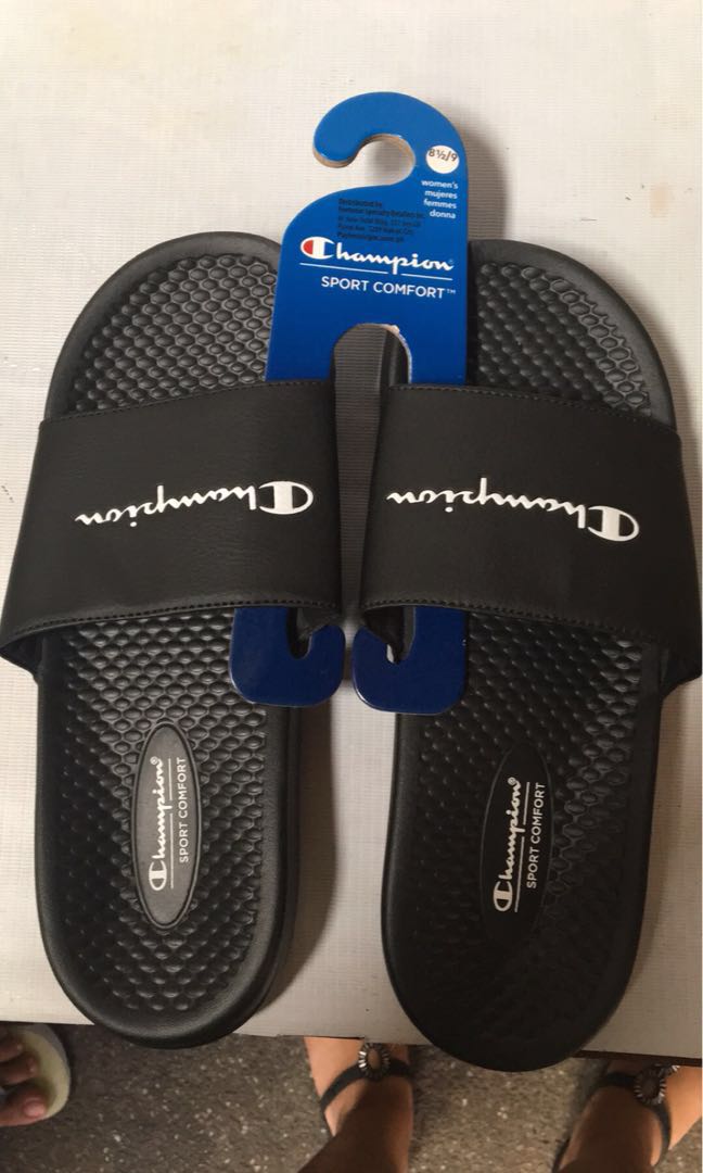 champion sport comfort slides