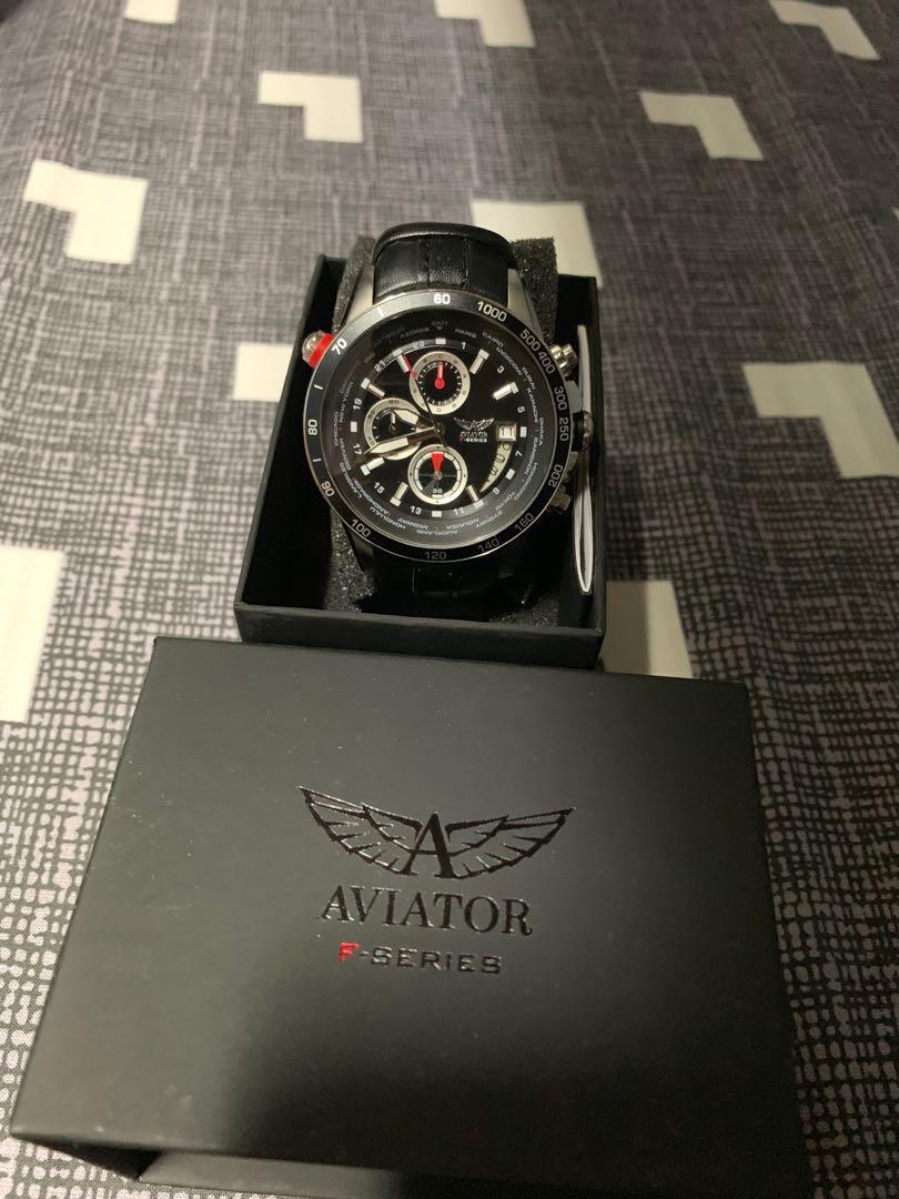 aviator f series world time tachymetre