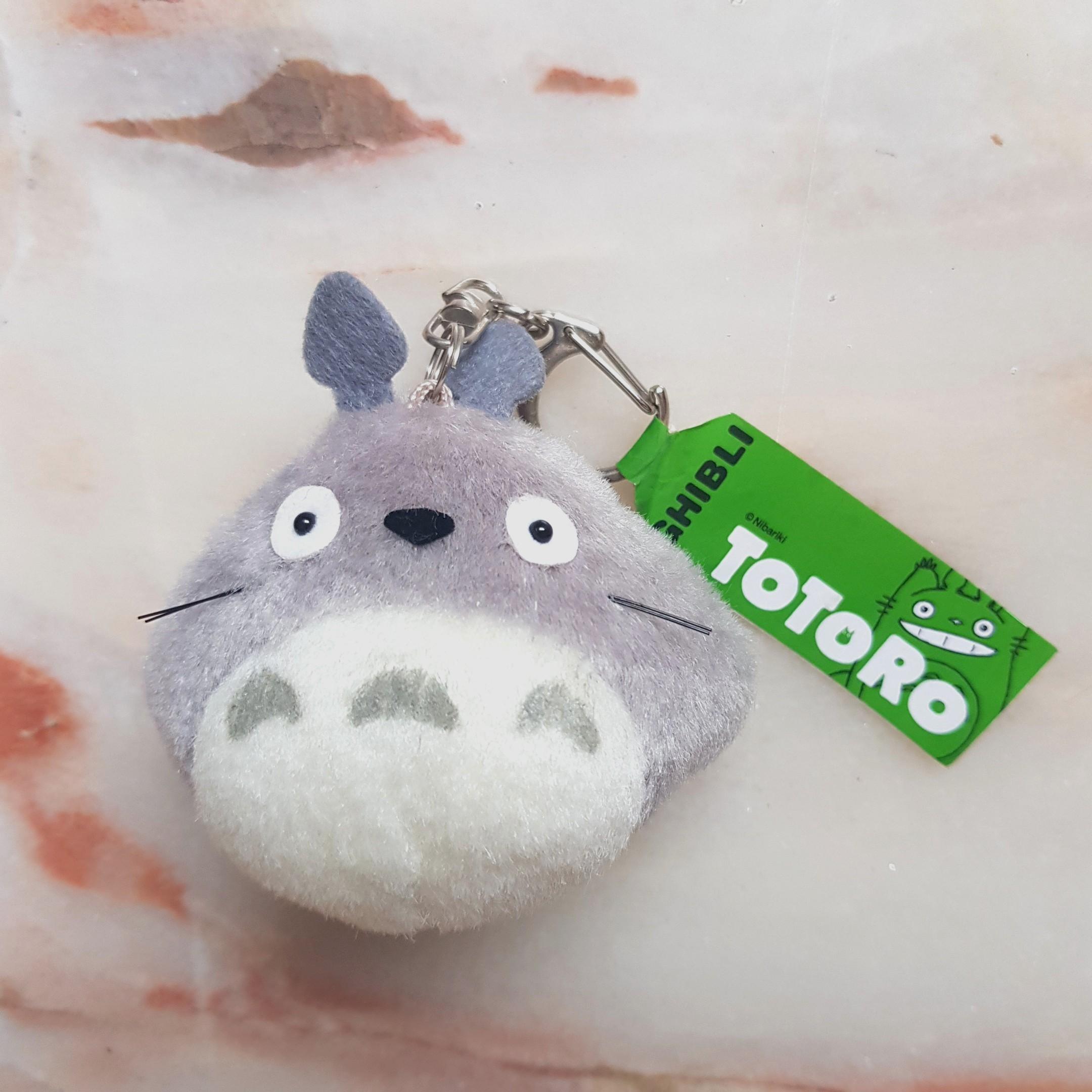 totoro keychain plush