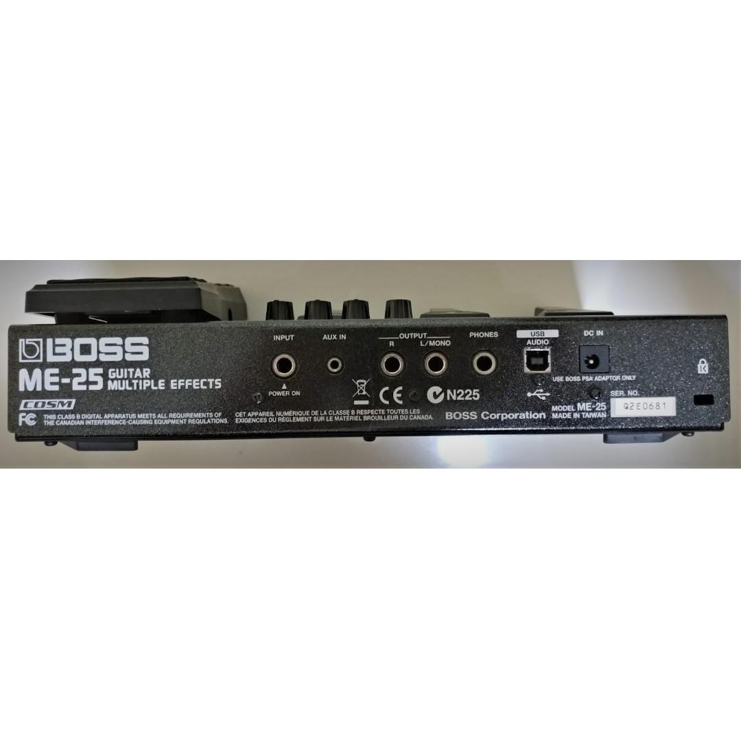 BOSS ME25 Guitar MultiEffects Pedal, Hobbies & Toys, Music & Media