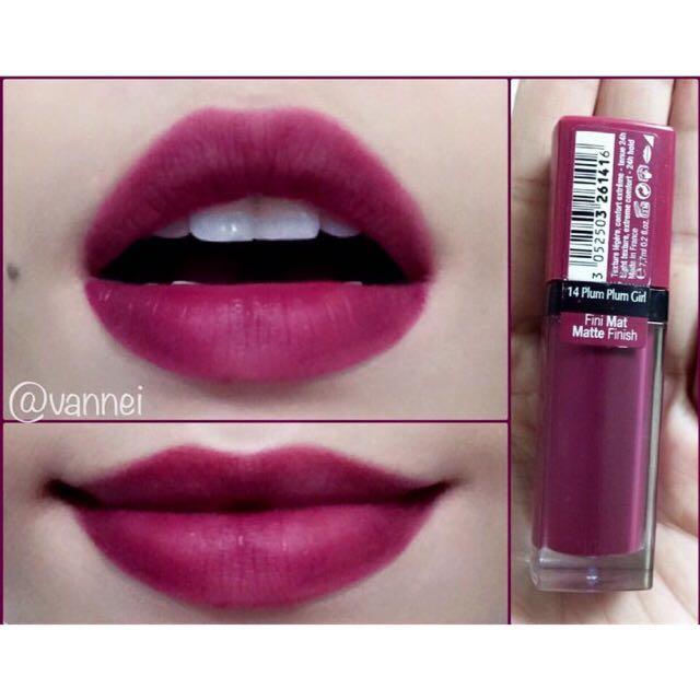 Bourjois Rouge Edition Velvet Plum Girl Health Beauty Makeup On Carousell