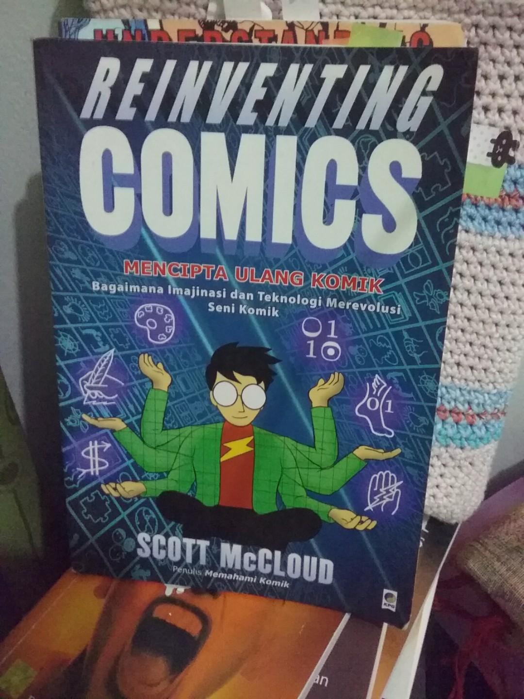 Bundling buku teori komik Marcel Boneff dan Scott McCloud ...