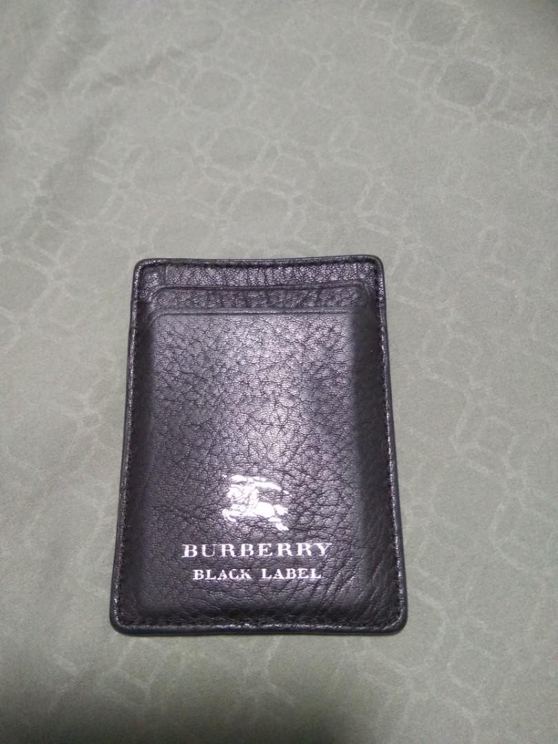 burberry black card holder