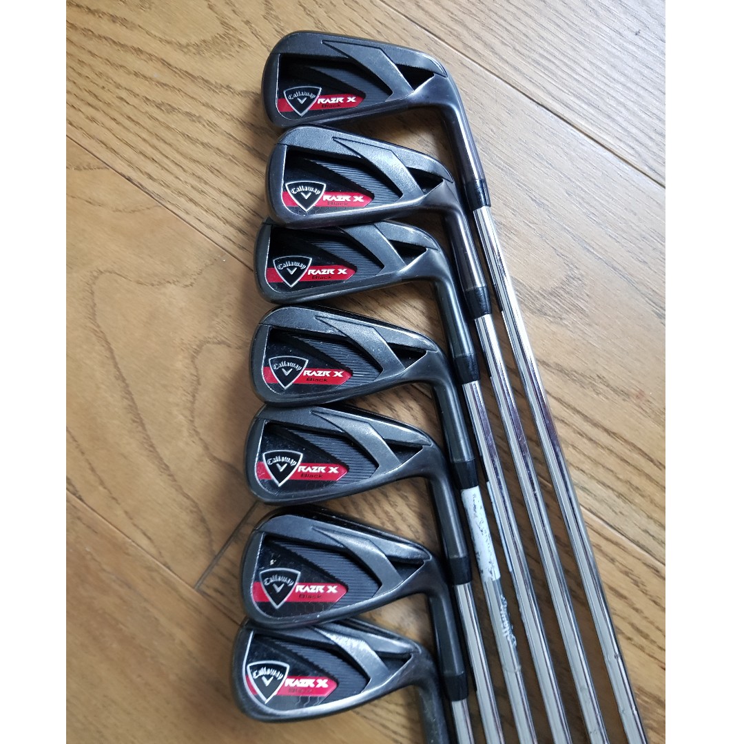 Callaway razr discount x black irons