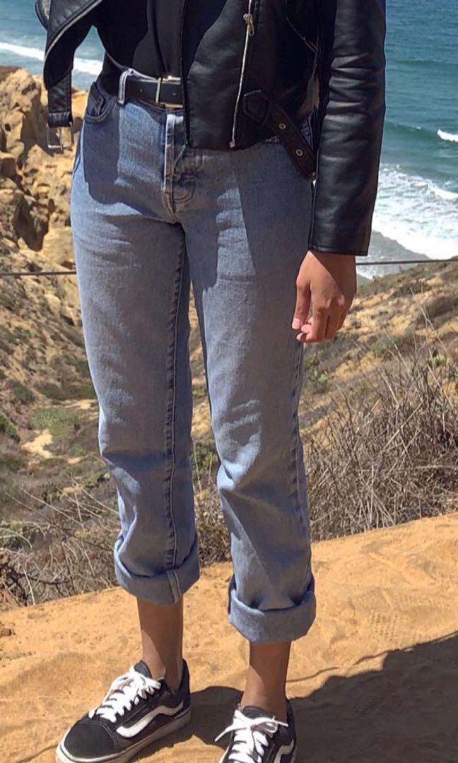 calvin klein vintage mom jeans