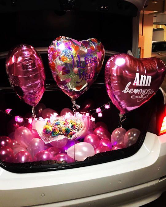 Get Wallpaper Car Boot Balloon Decor Everything Else On Carousell For iPhone Free