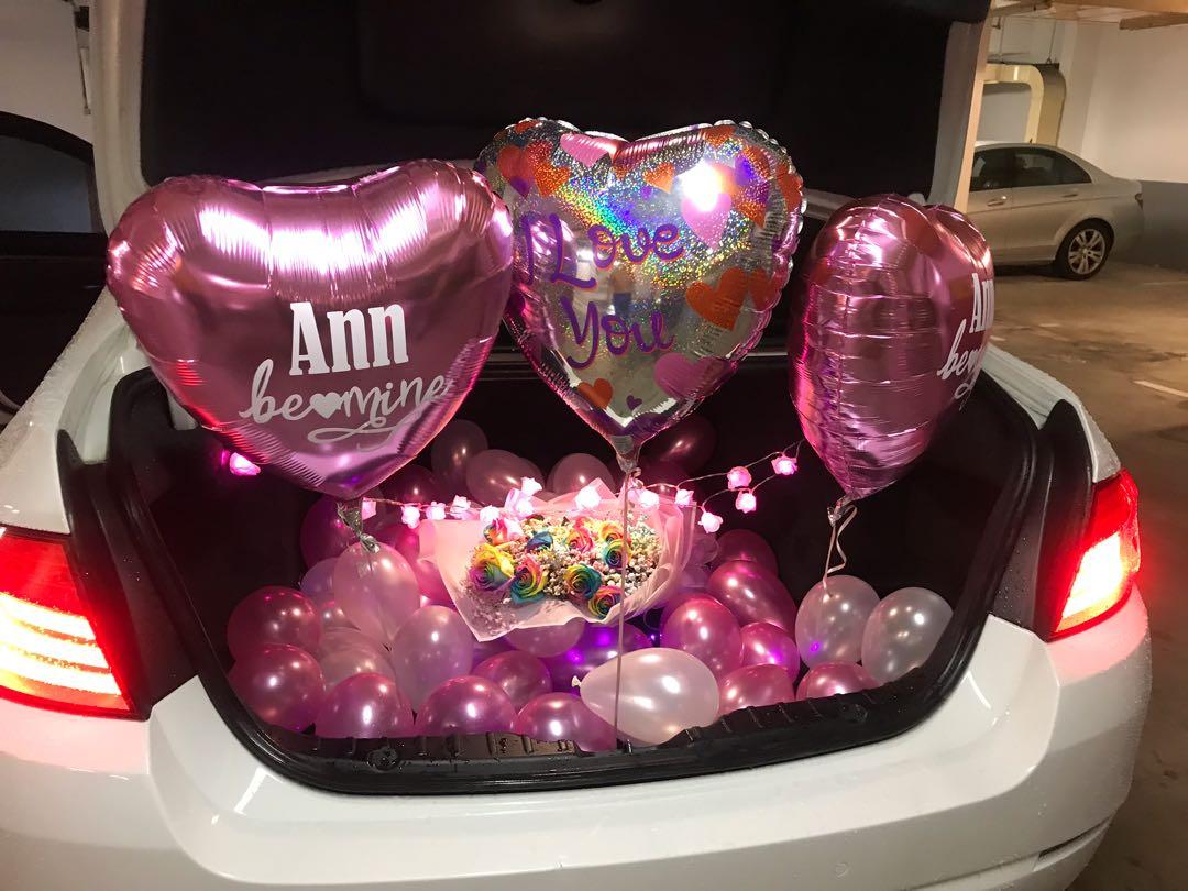 Get Wallpaper Car Boot Balloon Decor Everything Else On Carousell Free HD