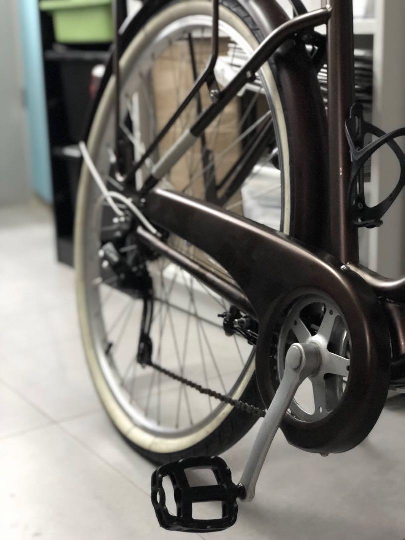 Elops 520 step discount over classic bike