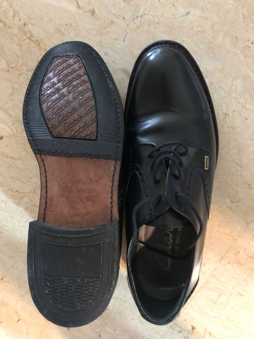 Clark s Leather Sole Dress Shoes Men s Fashion Footwear Dress