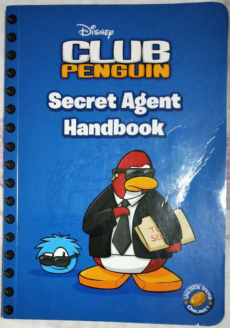 Club Penguin: Secret Agent Handbook, Hobbies & Toys, Books & Magazines,  Children's Books On Carousell