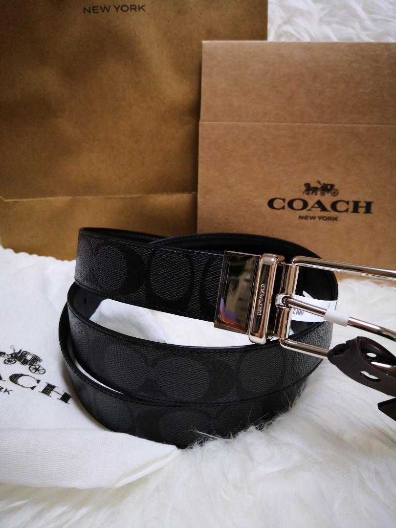 coach belt men