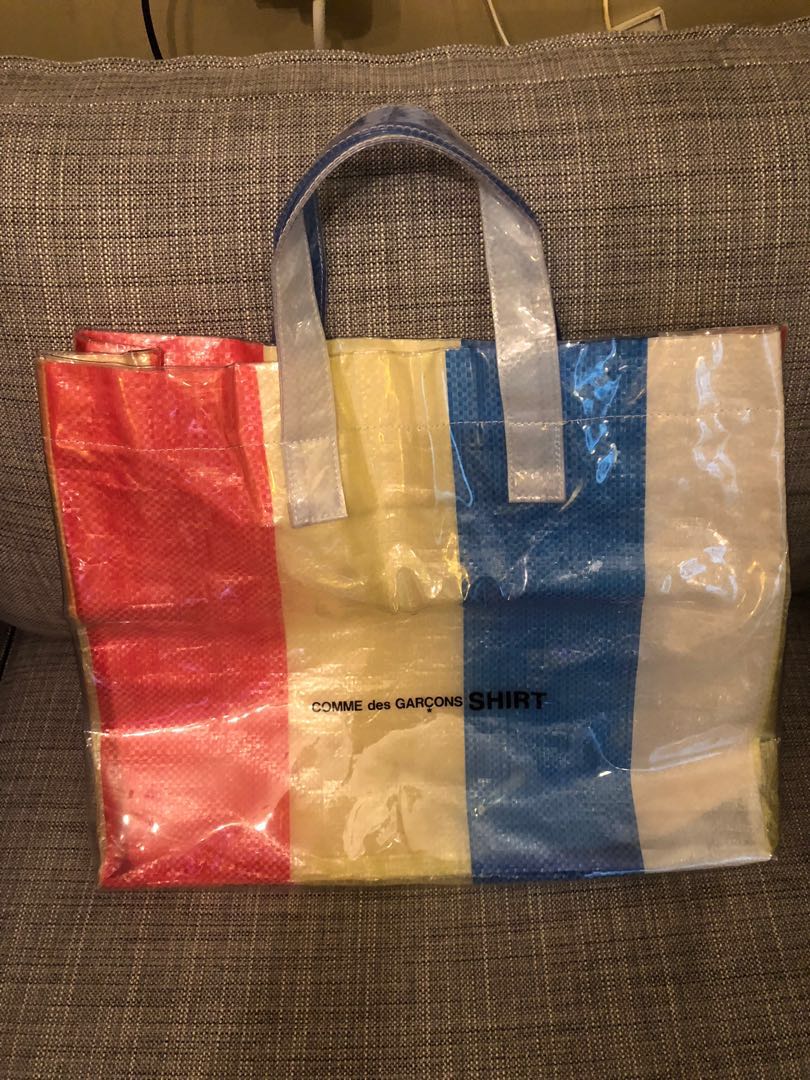 COMME des GARCONS SHIRT picnic sheet tote bag Carousell