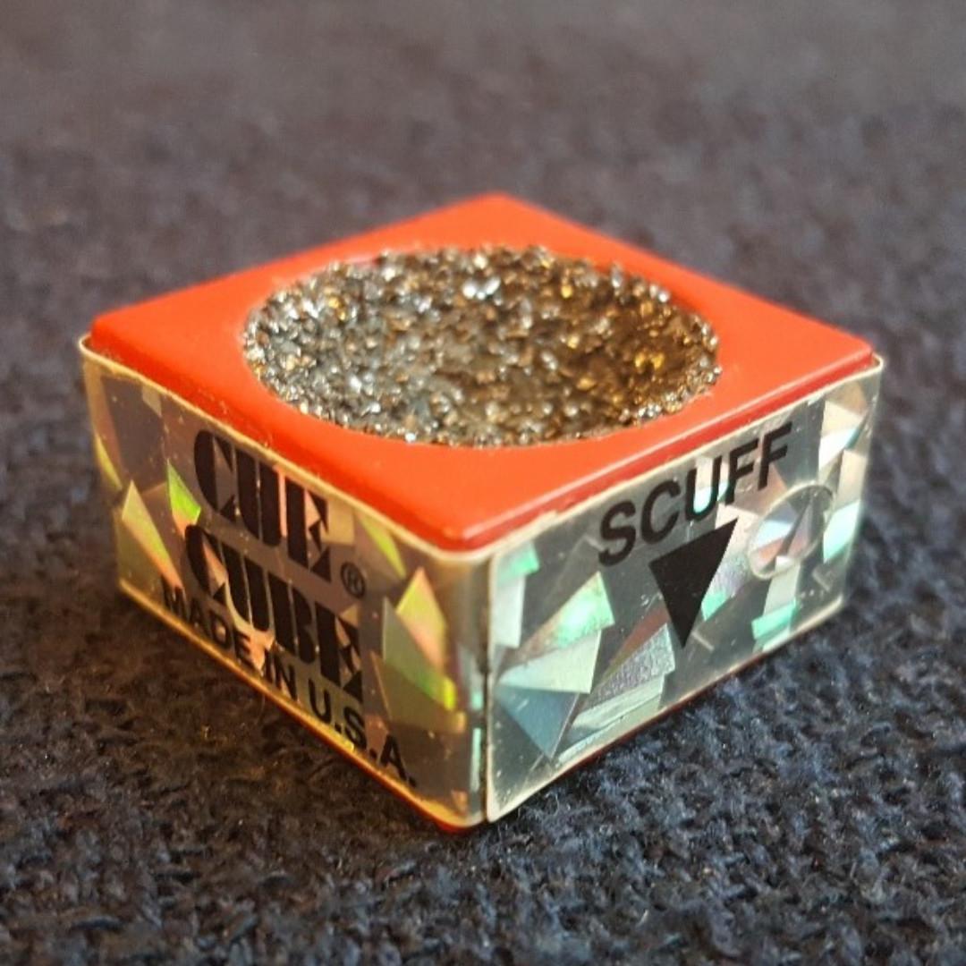 Cue Cube Pool Cue Shaft Tip Shaper Scuff Tool, Sports Equipment, Sports